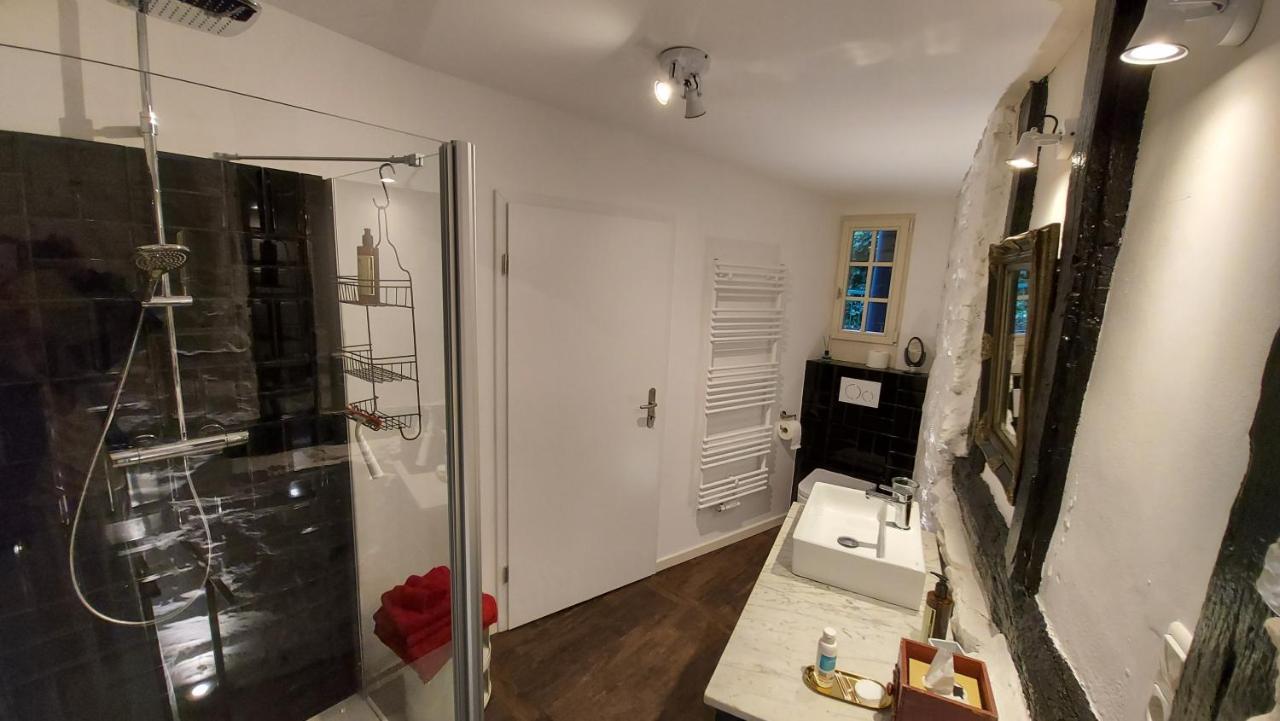 Manoir -1654- Historisch Schlafen In Monschaus Altstadt Exteriér fotografie